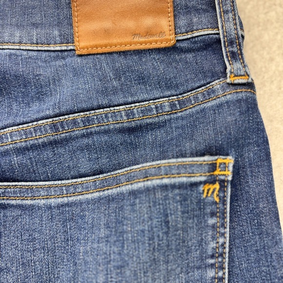 Madewell Cali Demi Boot Blue Jeans Women Size 27 High Rise Denim Stretch Capsule - Picture 9 of 15